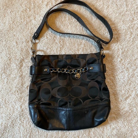 Coach Handbags - Coach Black Crossbody Bag